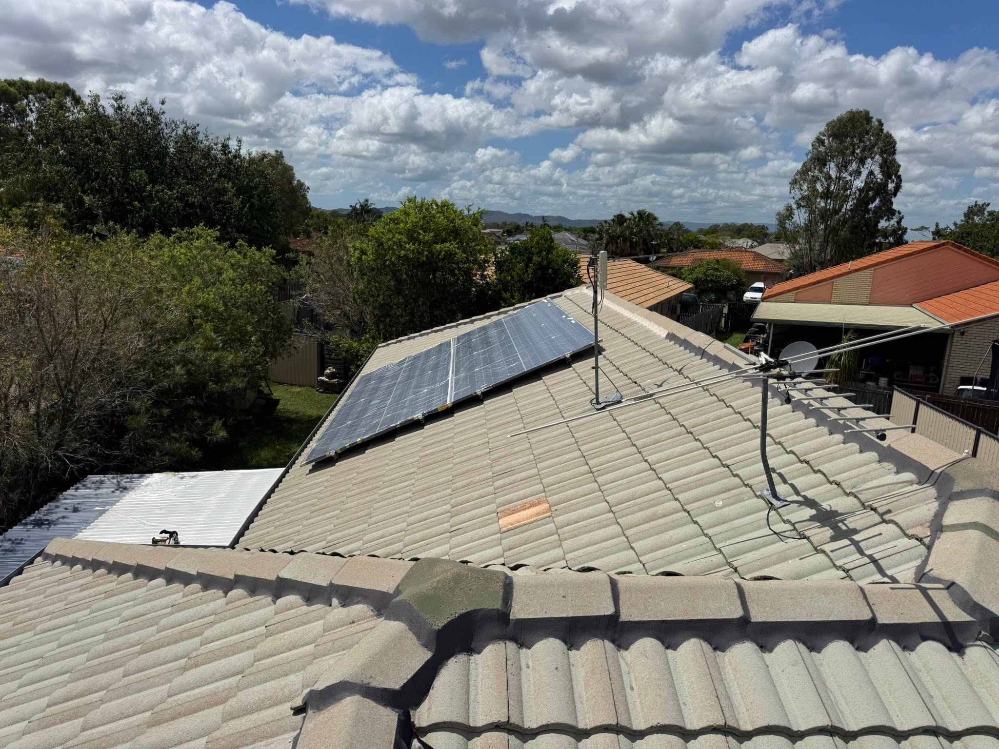 Roofing and painting project