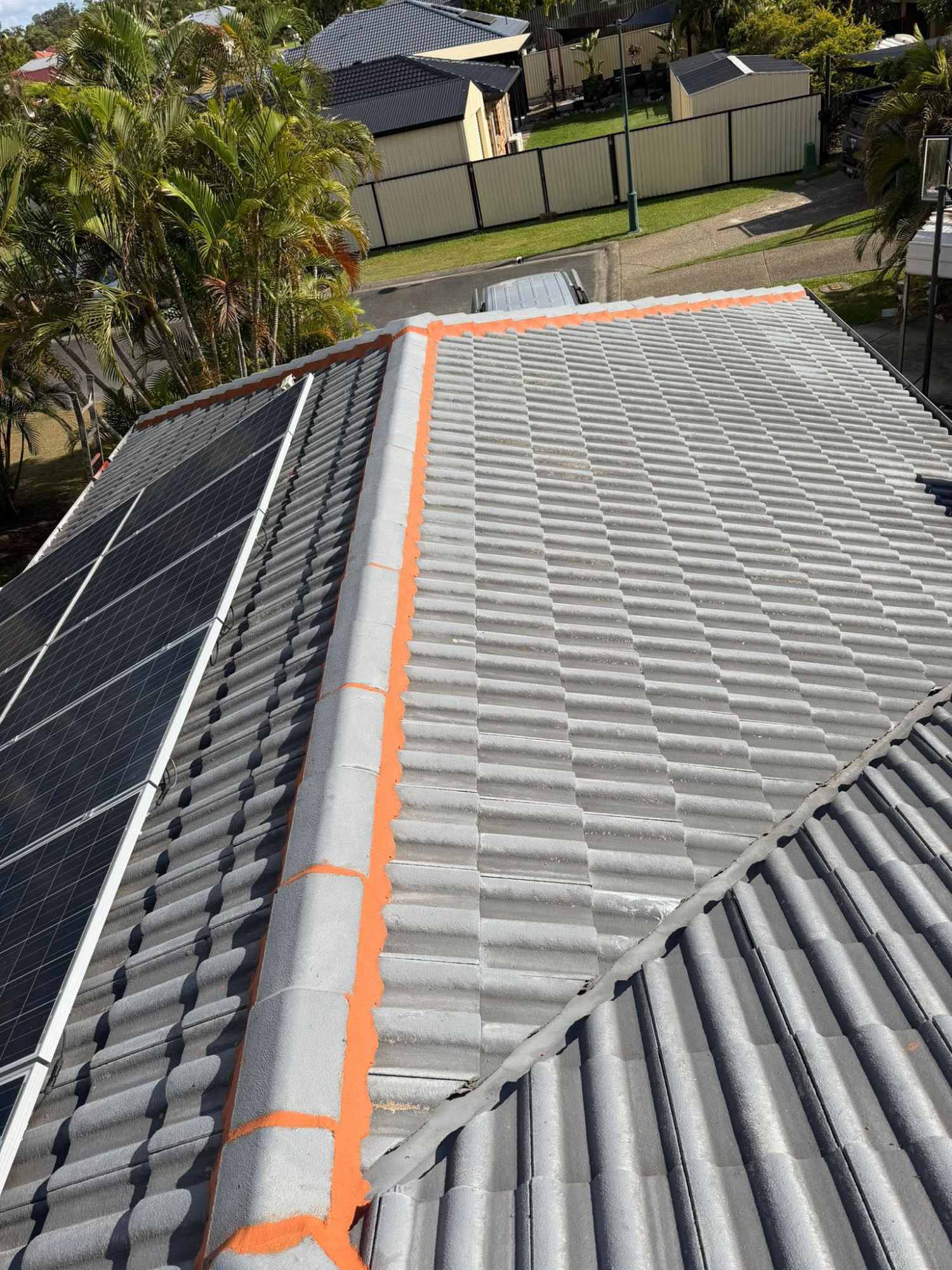 Roofing and painting project