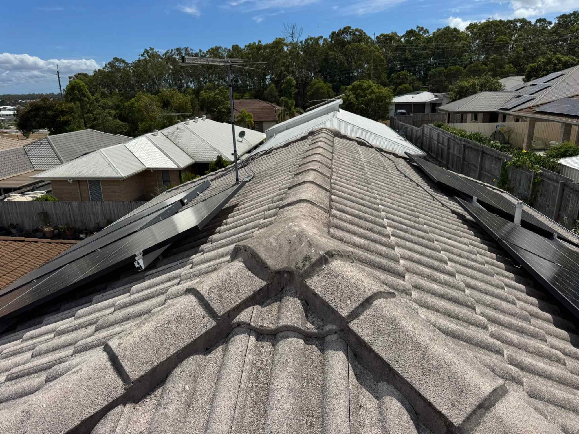 Roofing and painting project