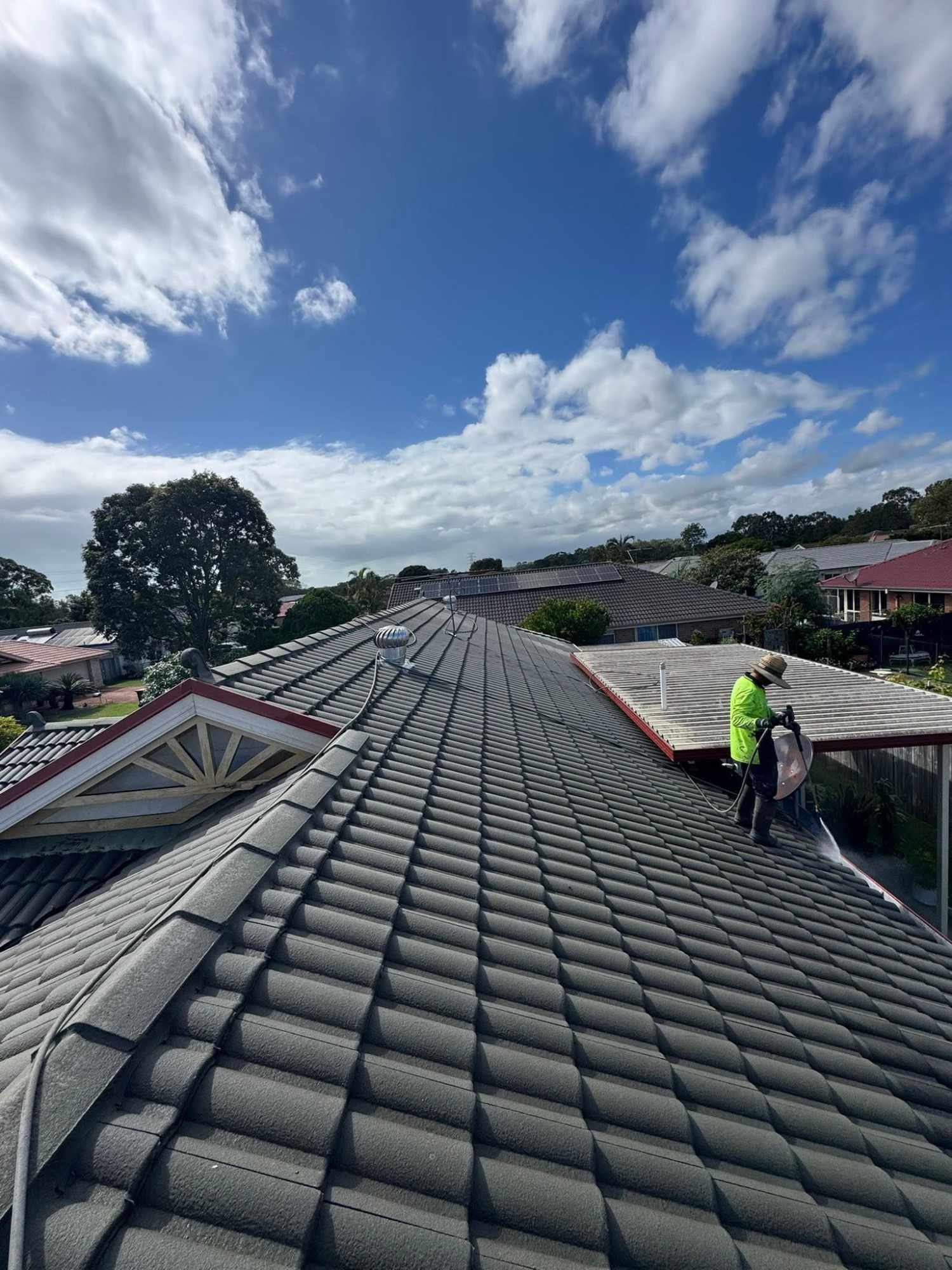 Roof Mate Solutions & Painting team at work